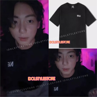 (kèm card) áo thun tay lỡ Ni Jungkook BTS live