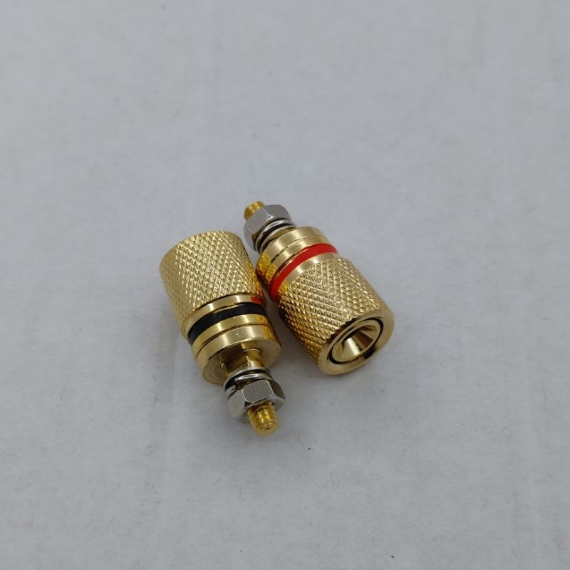 Cọc loa, trạm loa jack nối ra dây loa đồng mạ vàng zin hãng