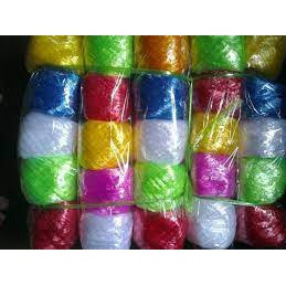 Cuộn dây ni lông buộc hàng loại nhỏ nhiều màu sắc, giá bán/ cuộn. Hakhanhelec