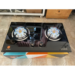 Bếp gas âm 9 đầu đốt ngắt gas tự động maxchef a30