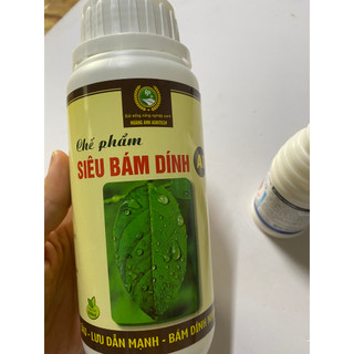 Bám dính sinh học chai lớn 500ml siêu đậm đặc 10% pha 200 lít nước dùng kèm được cùng tất cả các loại thuốc