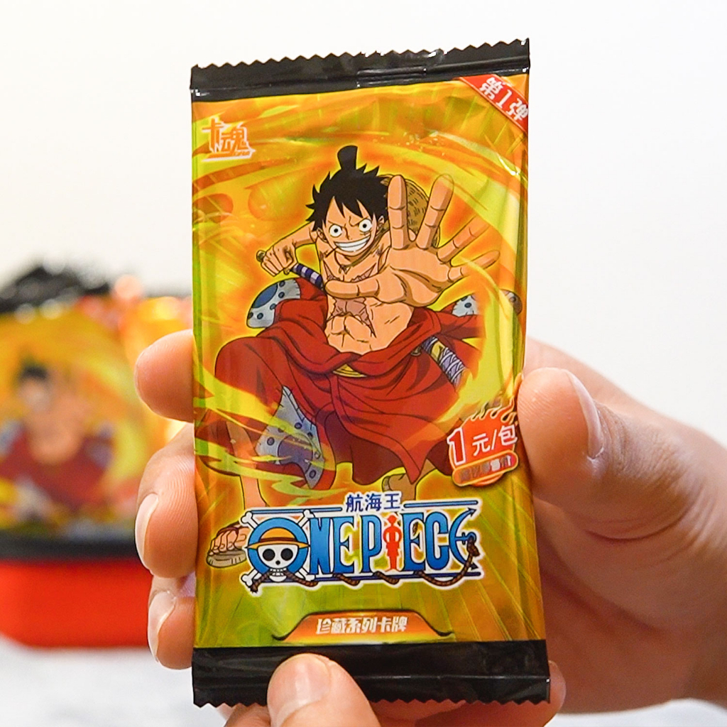 Pack Thẻ Nhân Phẩm One Piece Loại 1 Luffy Wano  | CuVac Thẻ & Mô Hình