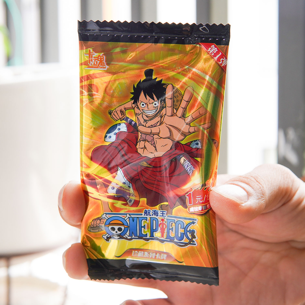 Pack Thẻ Nhân Phẩm One Piece Loại 1 Luffy Wano  | CuVac Thẻ & Mô Hình