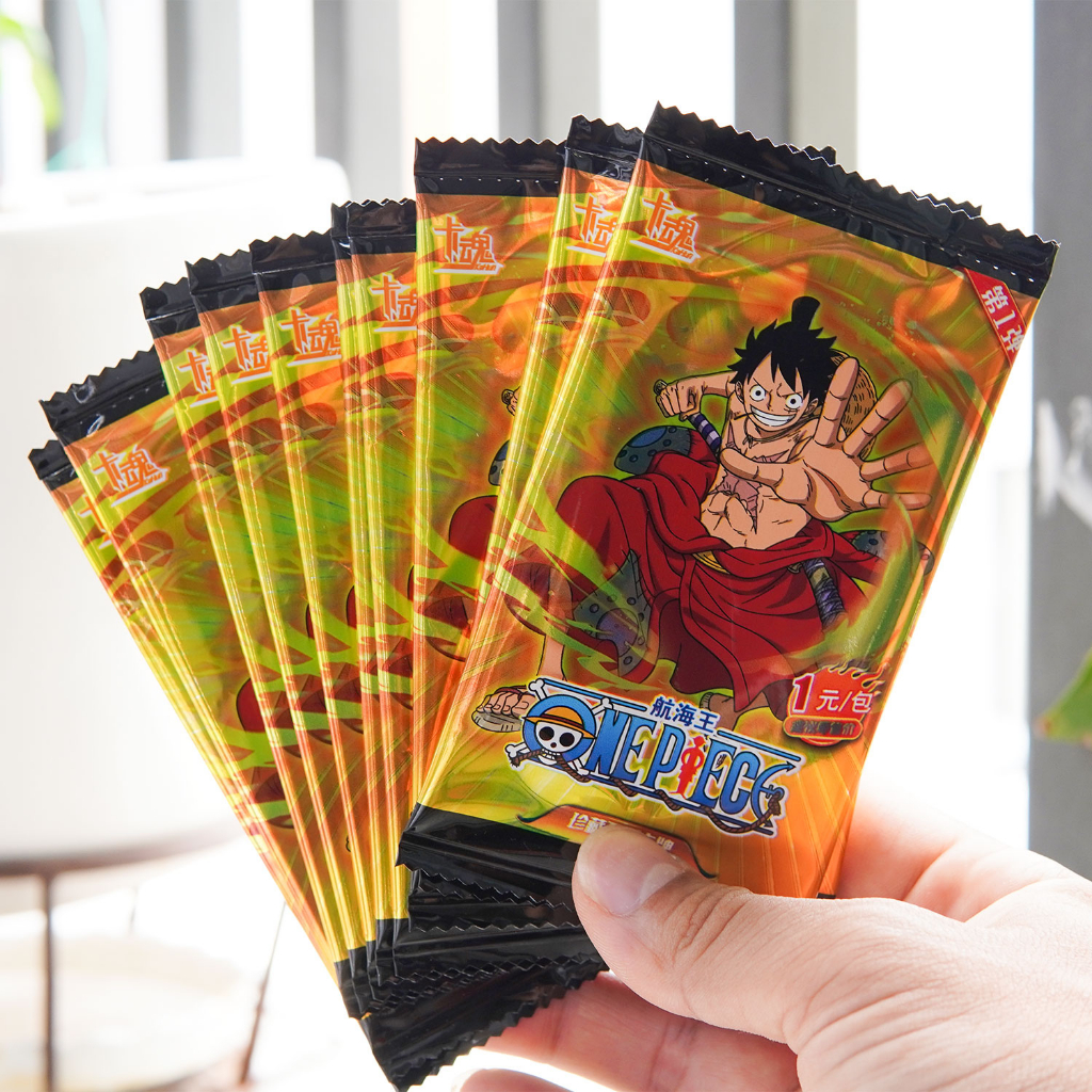 Pack Thẻ Nhân Phẩm One Piece Loại 1 Luffy Wano  | CuVac Thẻ & Mô Hình
