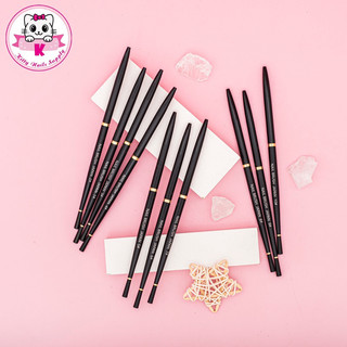 Sét cọ 10 cây vẽ móng chuyên dụng Lawei lông mượt cho thợ nail spa - Kitty Nail Supply