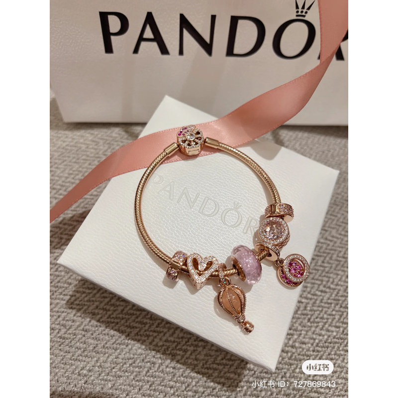 Lắc tay - vòng tay Pandora bạc cao cấp