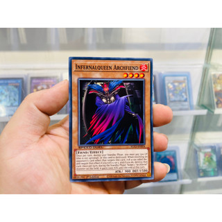 Thẻ bài yugioh! mã sgx3-ene04 - infernalqueen archfiend - common - 1st edition