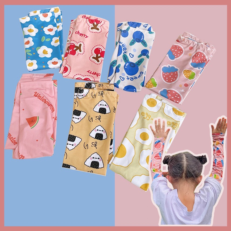 Găng tay đi nắng. Ống Tay Trẻ Em, Chống tia UV, thấm mồ hôi làm mát ngay và khả năng chống côn trùng