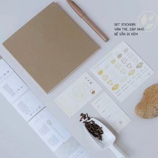 Sổ bìa giấy B/rew size Square / A6 | Teayou