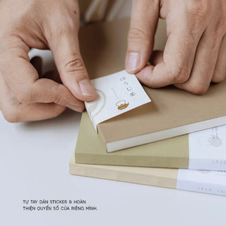 Sổ bìa giấy B/rew size Square / A6 | Teayou