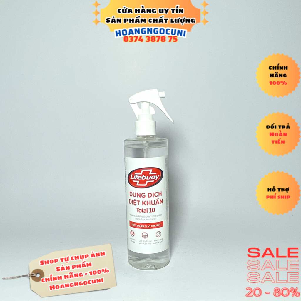 Gel rửa tay lifebuoy gel khô sạch siêu nhanh bảo vệ vượt trội chai vòi lớn 1.1kg