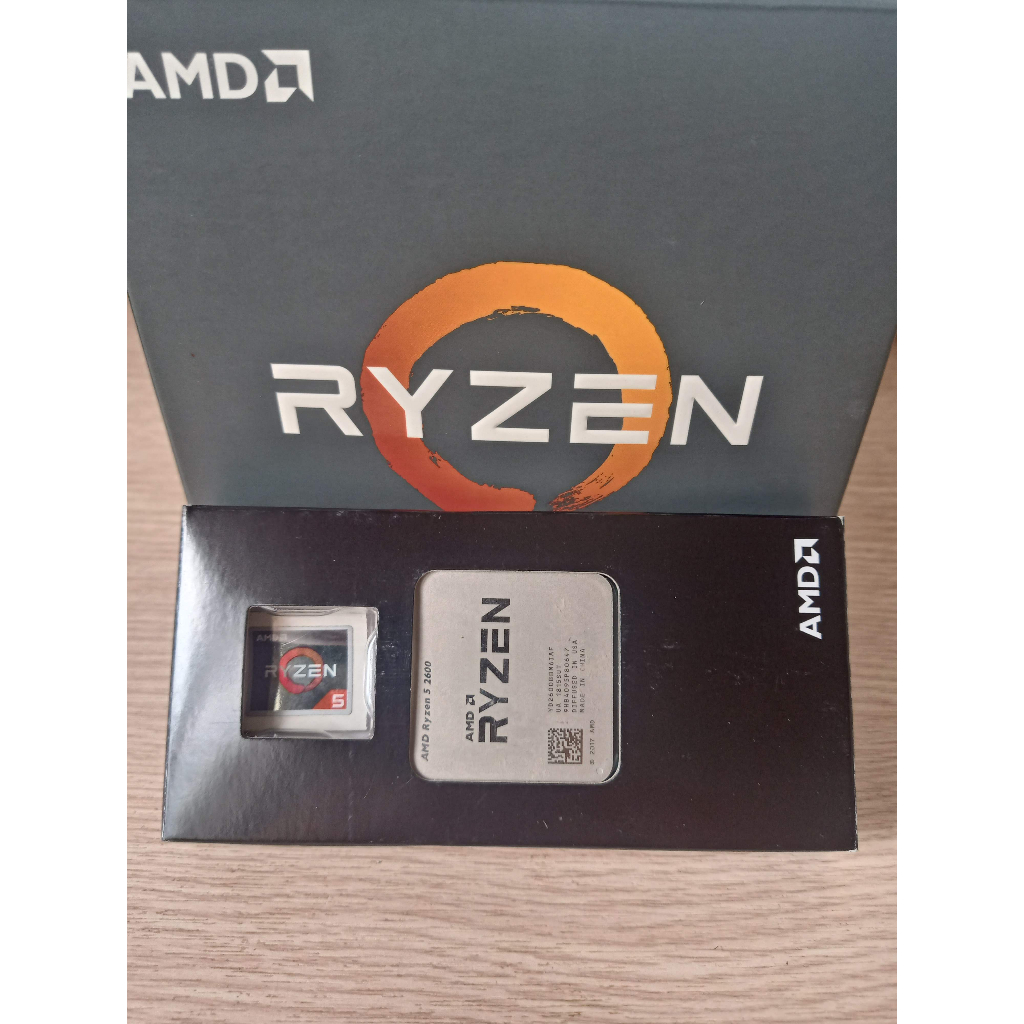 CPU AMD RYZEN R5 2600 3.4 GHz - Phân phối chính hãng - Fullbox - Likenew