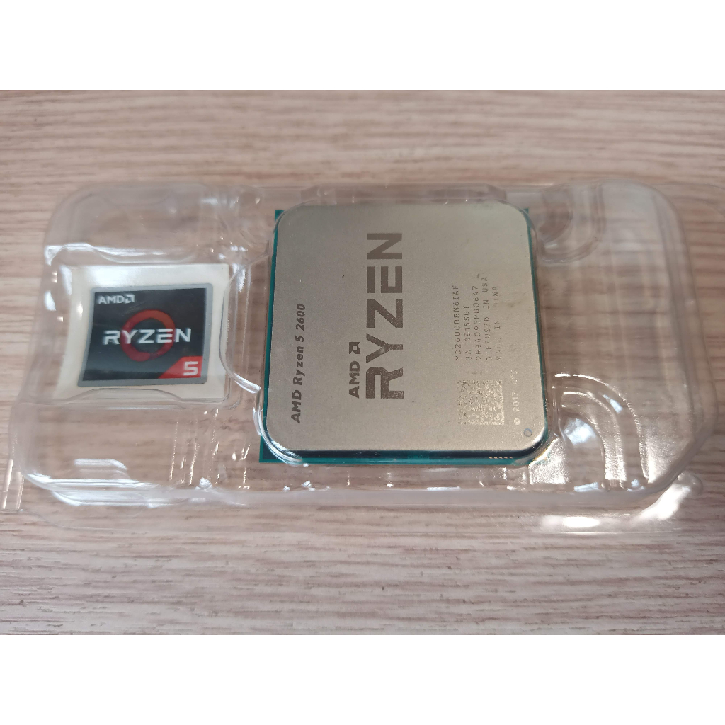 CPU AMD RYZEN R5 2600 3.4 GHz - Phân phối chính hãng - Fullbox - Likenew