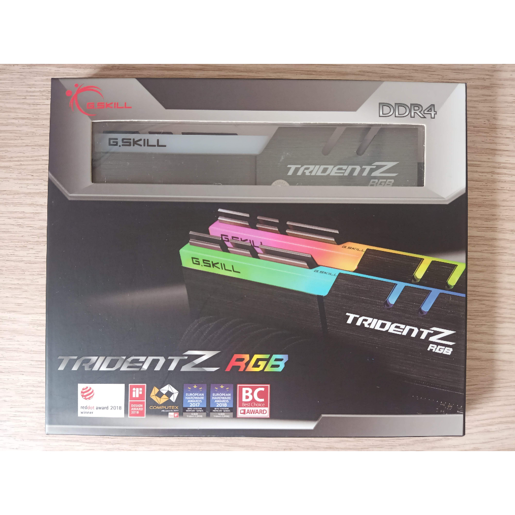 Kit RAM G.SKILL TRIDENT Z RGB 16GB (8GBx2) DDR4 3000GHz - Chính hãng phân phối