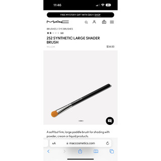 Cọ trang điểm Mac 252S ( Sản Phẩm Đến Từ Nhà Mac )