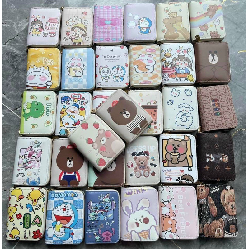 ví nhiều ngăn nhỏ