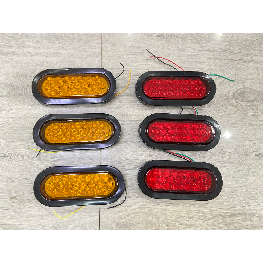 Đèn LED thuyền,đèn sườn xe, đèn cản sau trang trí xe tải dùng chung điện áp 12-24V.