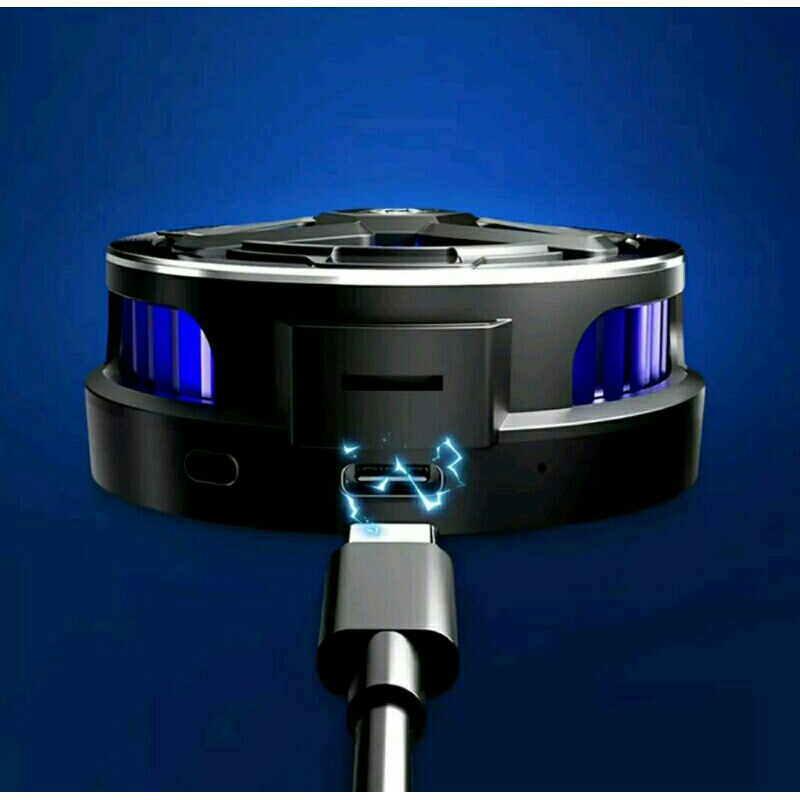 ✅Quạt tản nhiệt sò lạnh công suất 24W SL05, SL10 kiêm sạc không dây, hít nam châm + ngàm kẹp