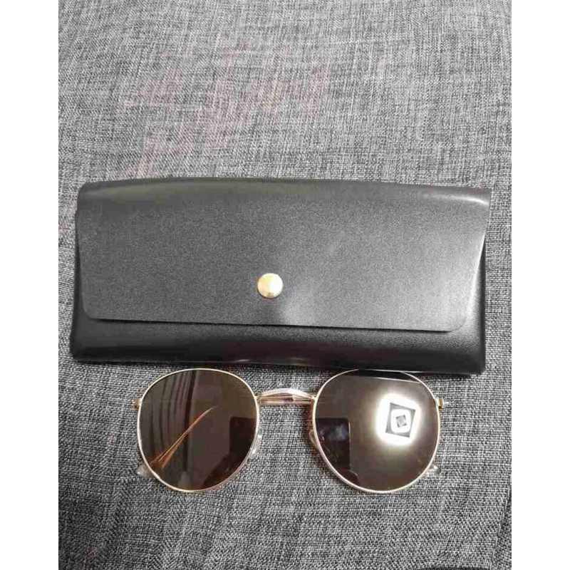 Kính râm mắt tròn nâu cho bé trai bé gái (HÀNG AUTH) CÓ SẴN