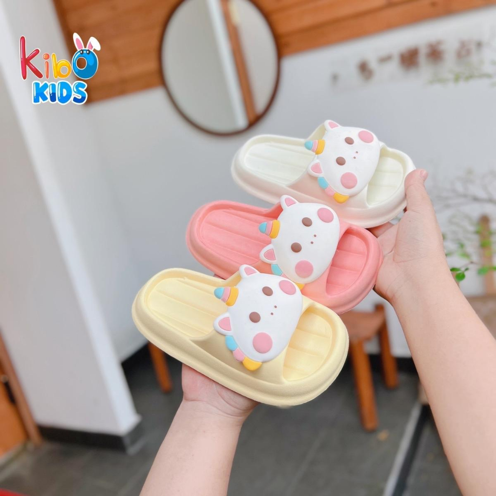 Dép cho bé - Dép cho bé trai bé gái chống trơn trượt Cheerful Mario DE2320