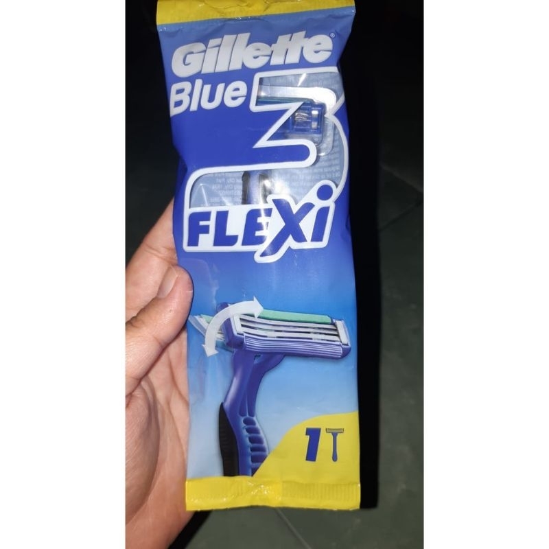 Dao cạo râu Gillette 3 lưỡi Flexi Blue3 dây 6 cây