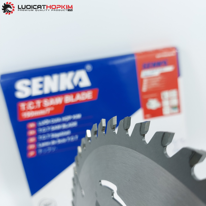 Lưỡi cắt gỗ hợp kim 190mm 52 răng SENKA