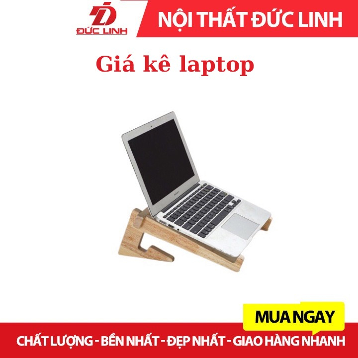 Giá Kê Laptop, Đế tản nhiệt laptop tự nhiên chất liệu Gỗ