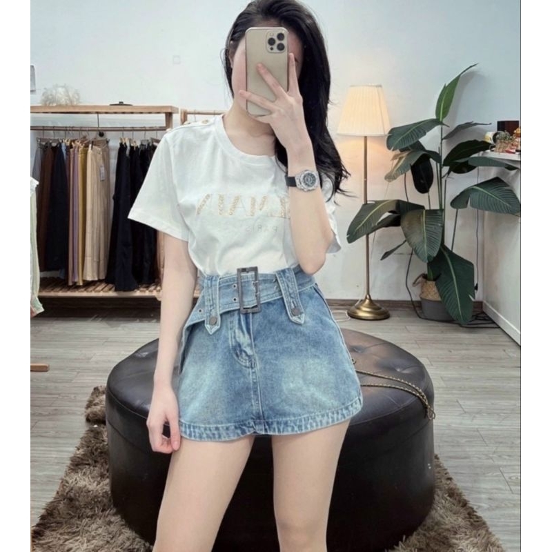 Combo khuyến mại 2chân váy jean nữ hàng 2hand ( link cho khách chốt mẫu trên live)