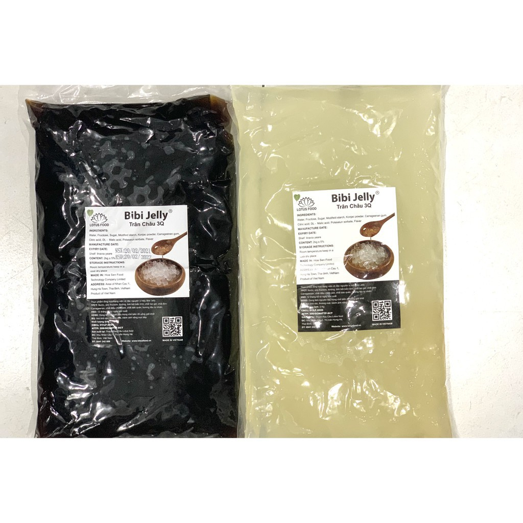 Trân Châu 3Q BiBi Trắng Bịch 2kg