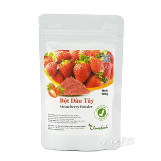 Bột hoa quả dâu tây, bột dâu tây