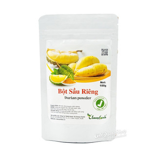 Bột hoa quả  sầu riêng, bột sầu riêng