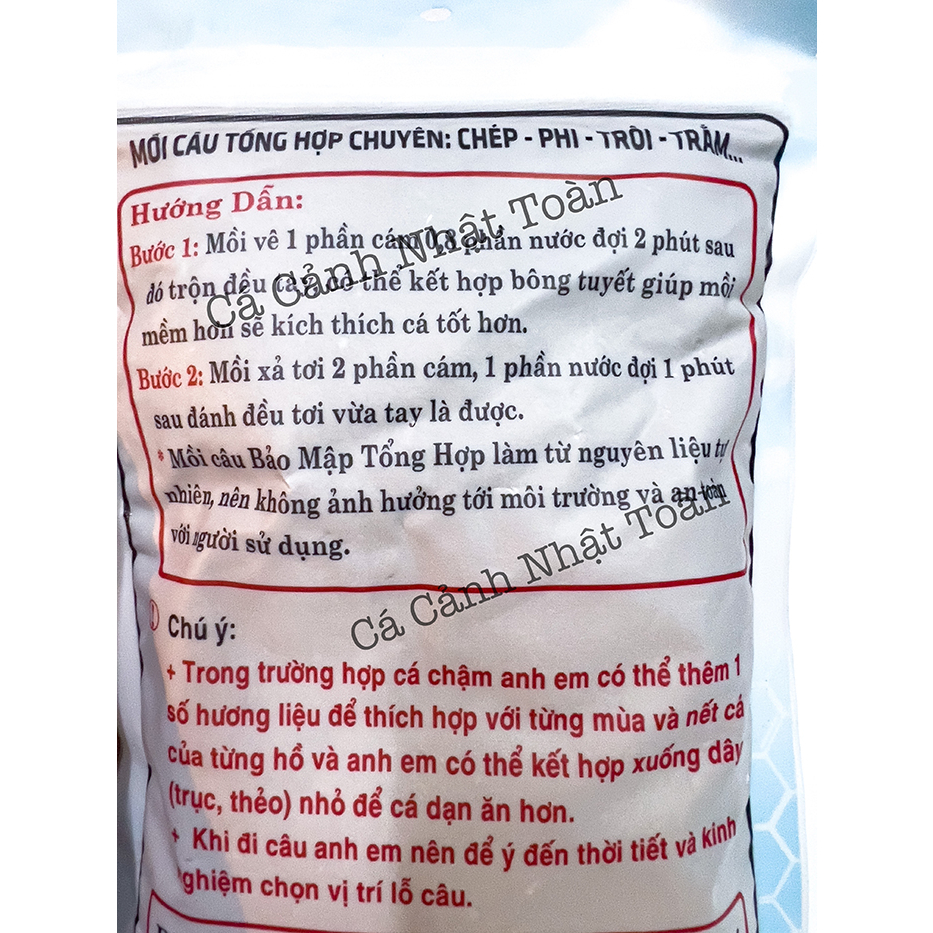 CÁM TIN CÂU CÁ MỒI CÁM TỔNG HỢP GÓI 250G