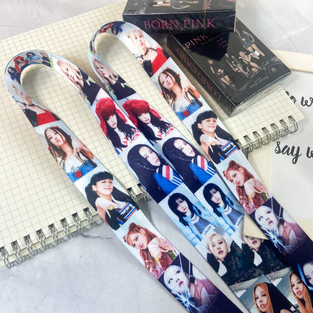Dây đeo thẻ học sinh Blackpink Born Pink Shut Down