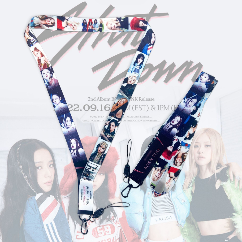 Dây đeo thẻ học sinh Blackpink Born Pink Shut Down