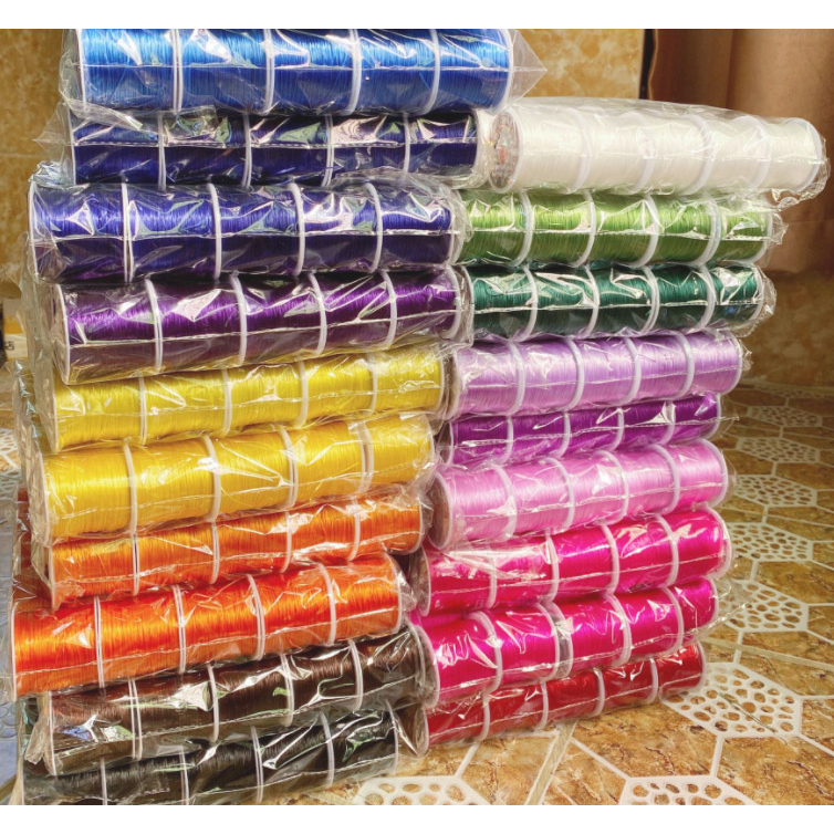 Dây chun co giãn xâu vòng  Dây xâu chuỗi vòng đá