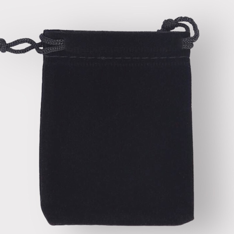 Túi nhung dây rút màu ngẫu nhiên 7x9cm, đựng tai nghe, phụ kiện, trang sức