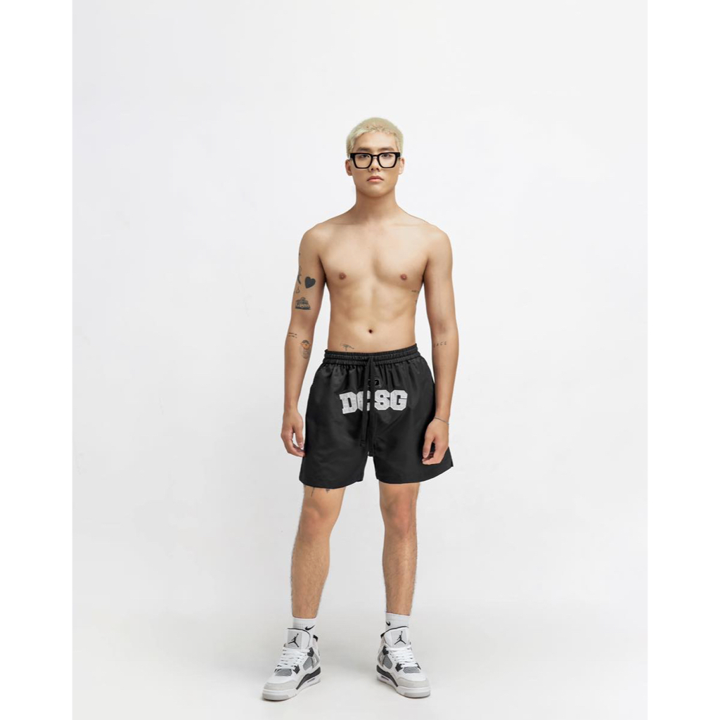 Quần short POLYESTER DCSG SHORT in Black - DCSG chính hãng