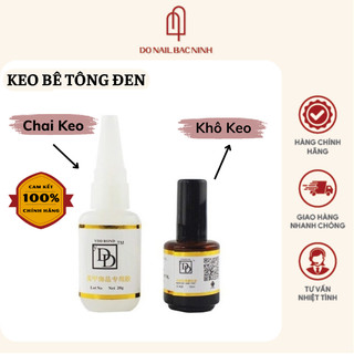 Keo bê tông nail YDD đen chính hãng, dùng để gắn móng, đính đá siêu chắc