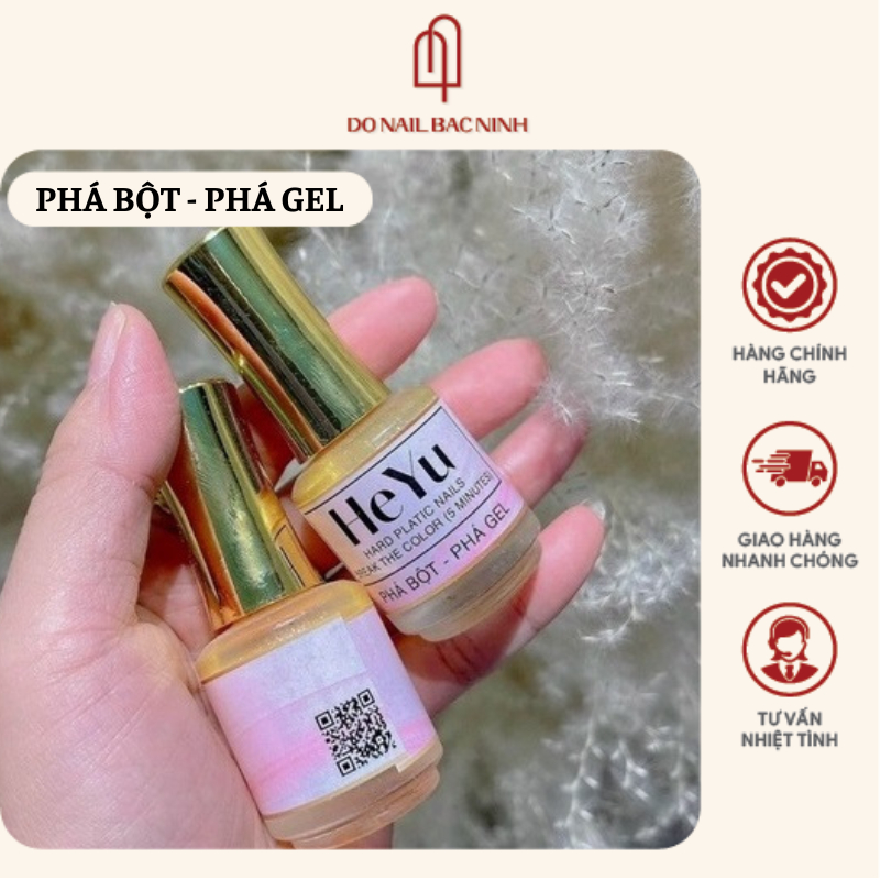 Chai phá bột, phá gel HEYU 2 trong 1 chính hãng - hiệu quả tức thì