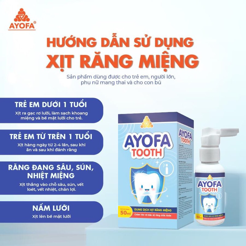 XỊT RĂNG MIỆNG AYOFA TOOTH
