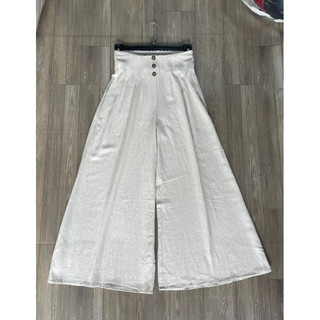 Quần ống loe chất linen dư xịn