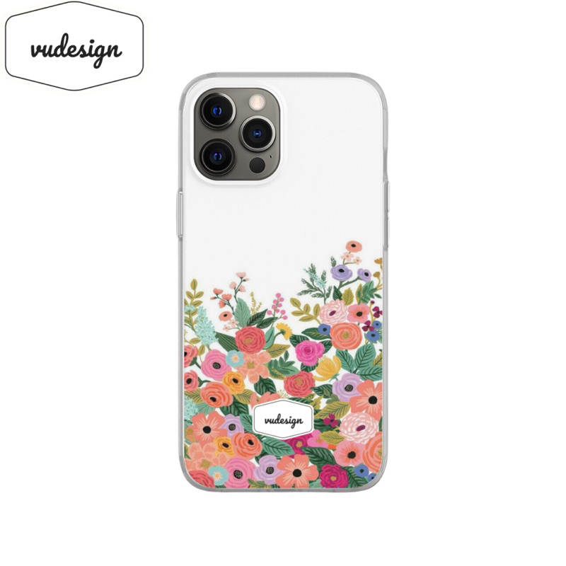 Ốp lưng cao cấp Vudesign 004 hoạ tiết hoa lá bông hoa iphone 12 promax , 13 promax, 14 promax , samsung S21,S22 , S23