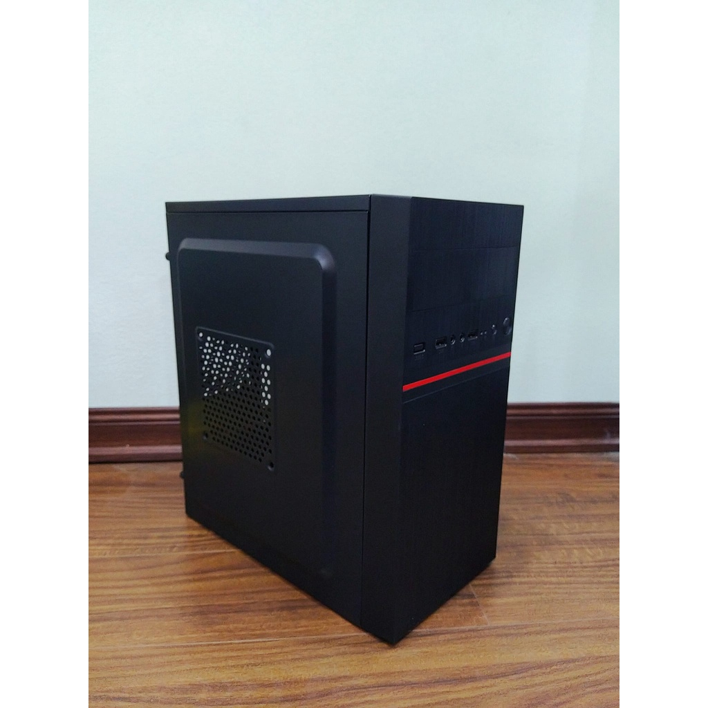 Vỏ case máy tính văn phòng hỗ trợ main M-ATX - Hàng chính hãng