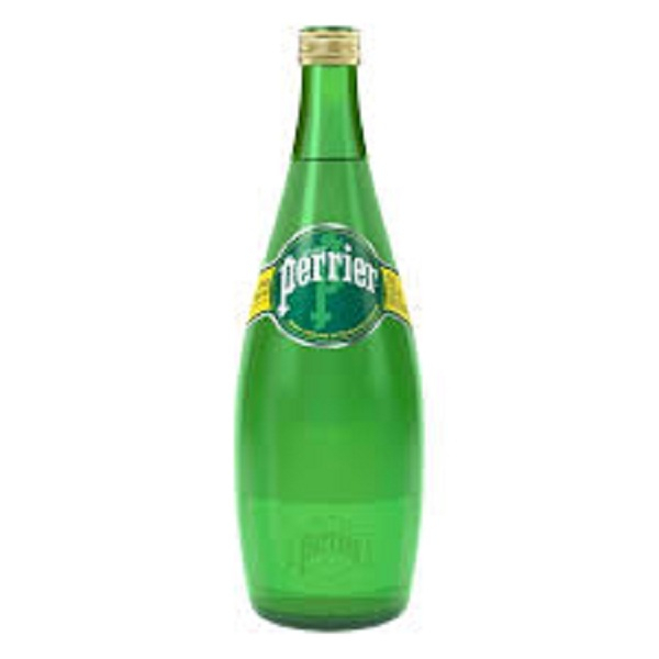 1 thùng tương đương 24 chai nước khoáng thiên nhiên bổ sung ga từ nguồn hiệu Perrier (chai nhựa) 500ml