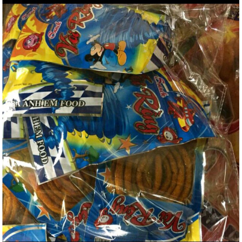 Sỉ 1 bịch 30 gói snack vòi rồng