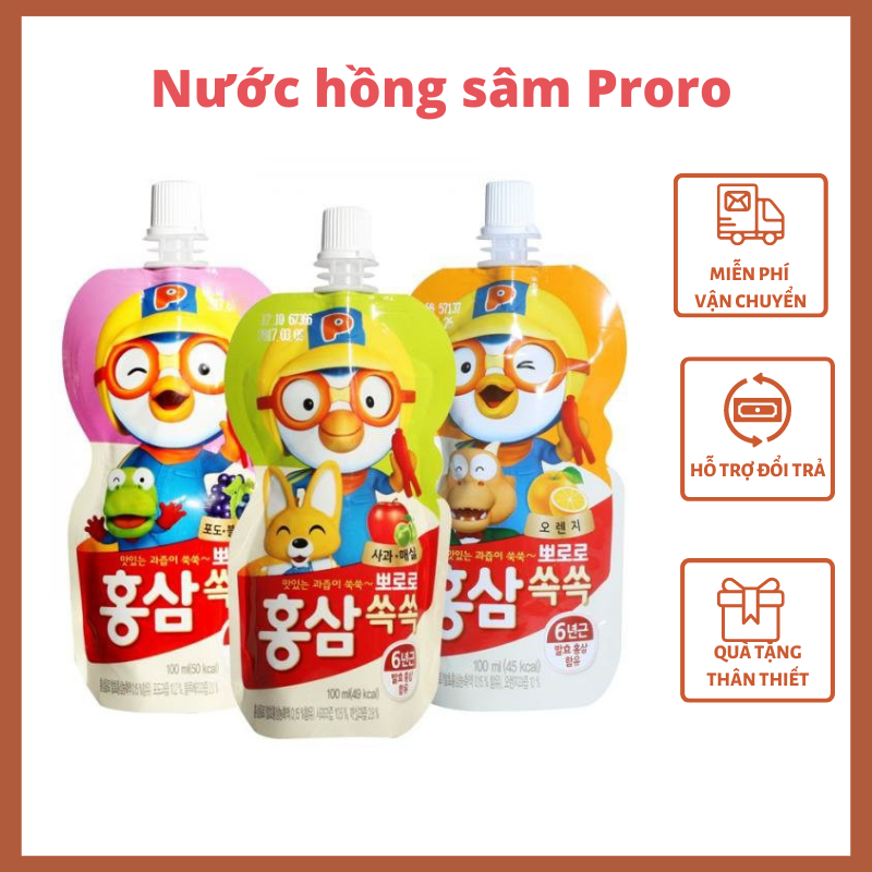 Nước hồng sâm trẻ em Hàn Quốc