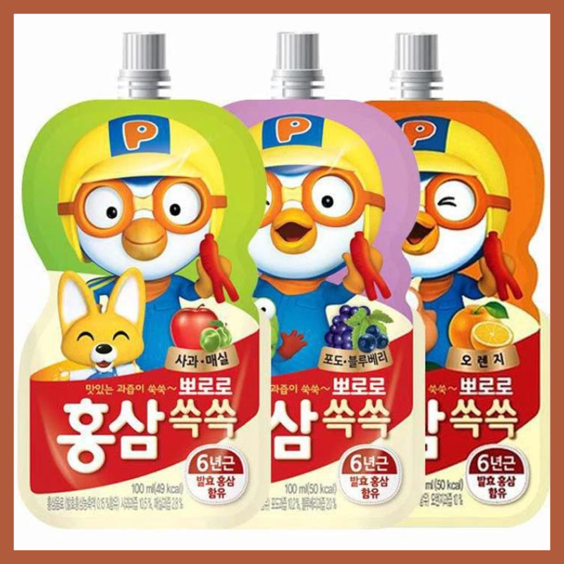 Nước hồng sâm trẻ em Hàn Quốc