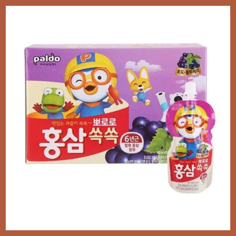 Nước hồng sâm trẻ em Hàn Quốc