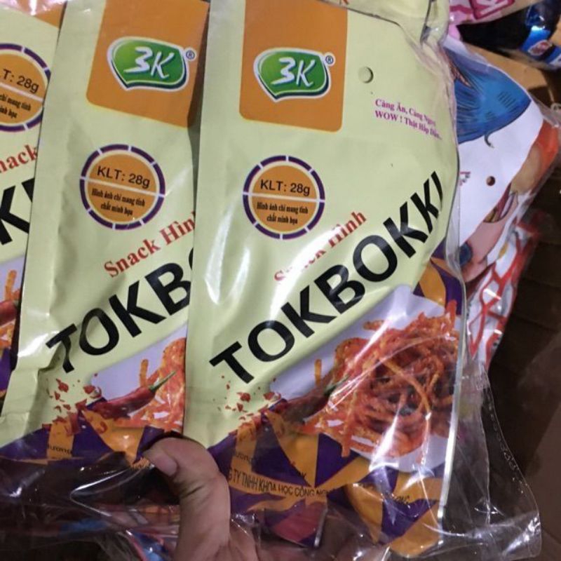 com bo 5 gói snack Toboki