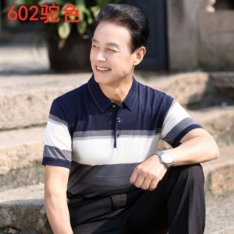 - Áo phông polo trung niên cho ông, cho bố hàng Quảng Châu